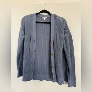 Haven Blue Women's Cardigan Sweater